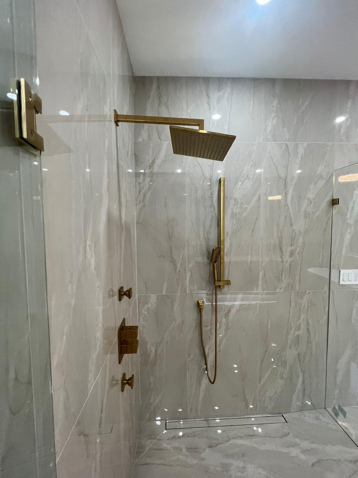 Modern style shower project